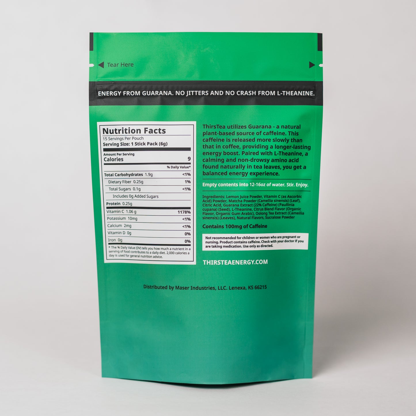 ThirsTea Pouch - 15 Sticks