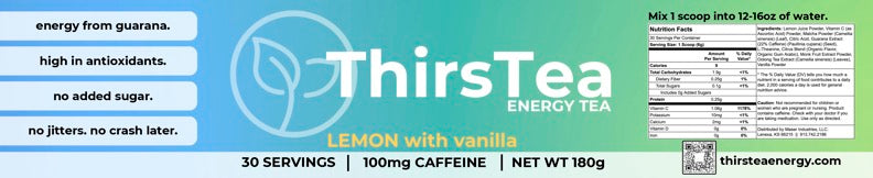 ThirsTea Bulk Tub - 30 Servings